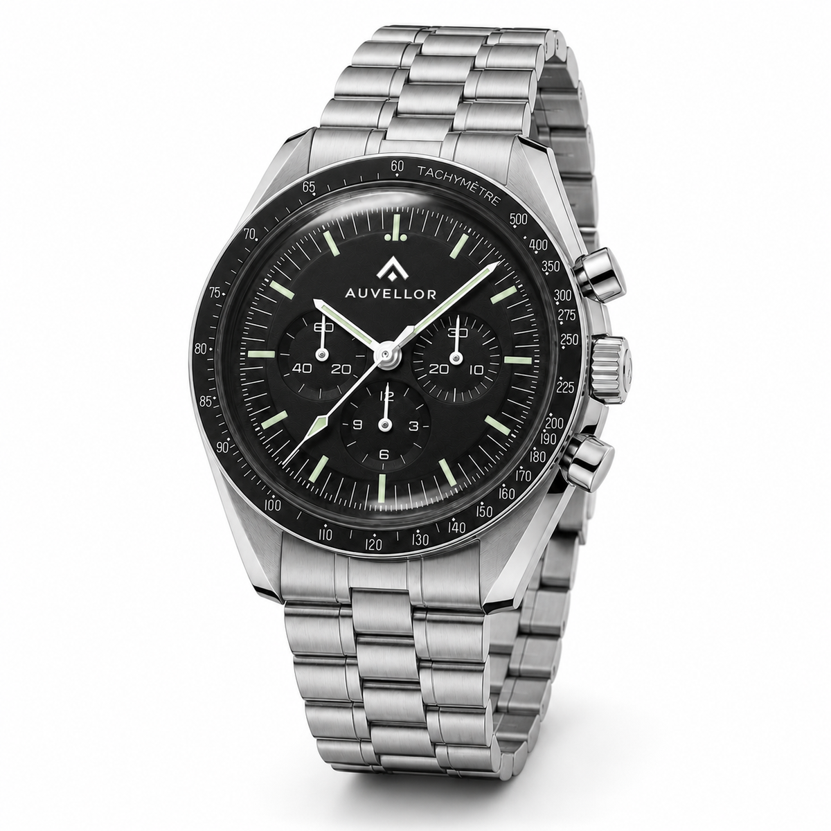 Orven Caldran – Black Multi-Register Dial