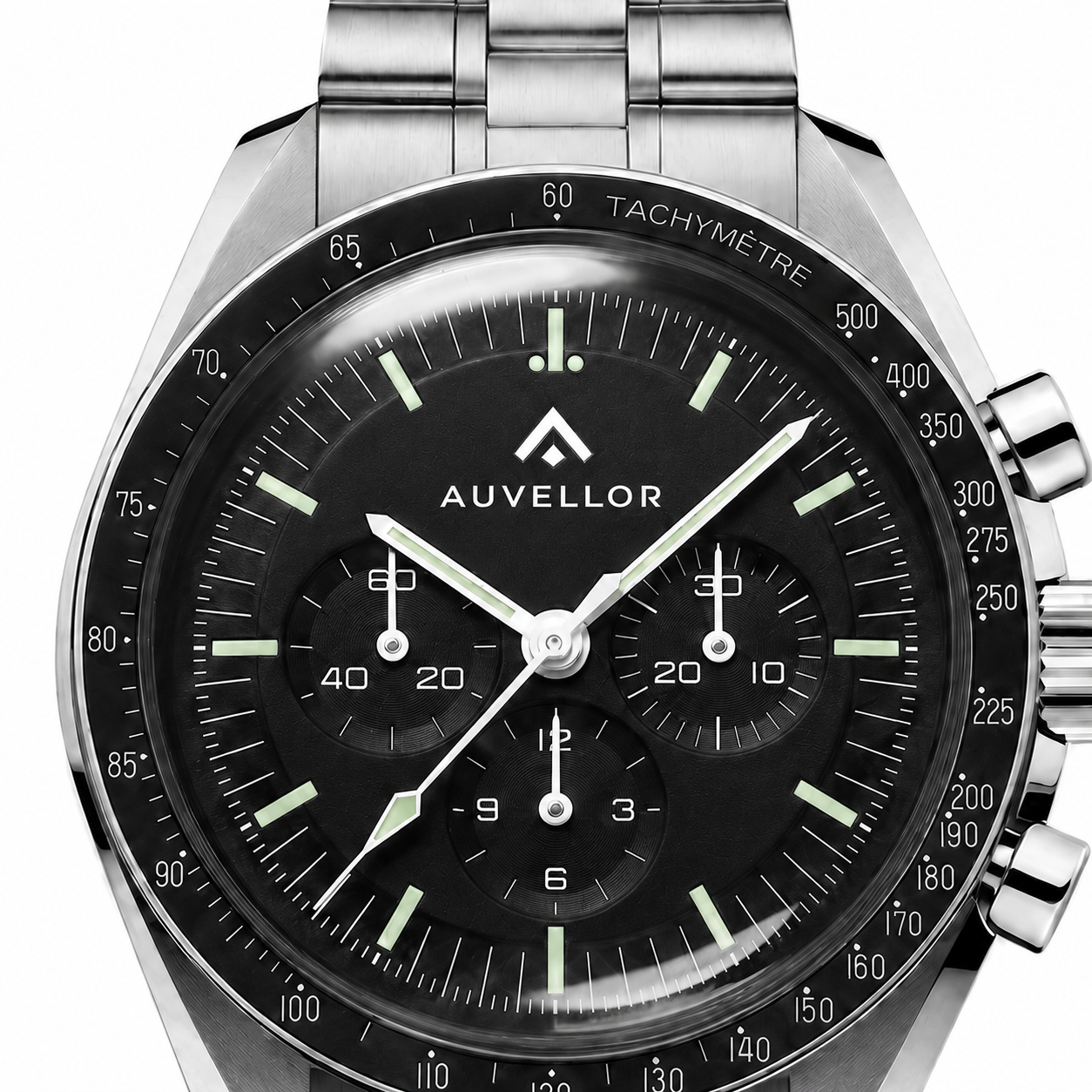 Orven Caldran – Black Multi-Register Dial