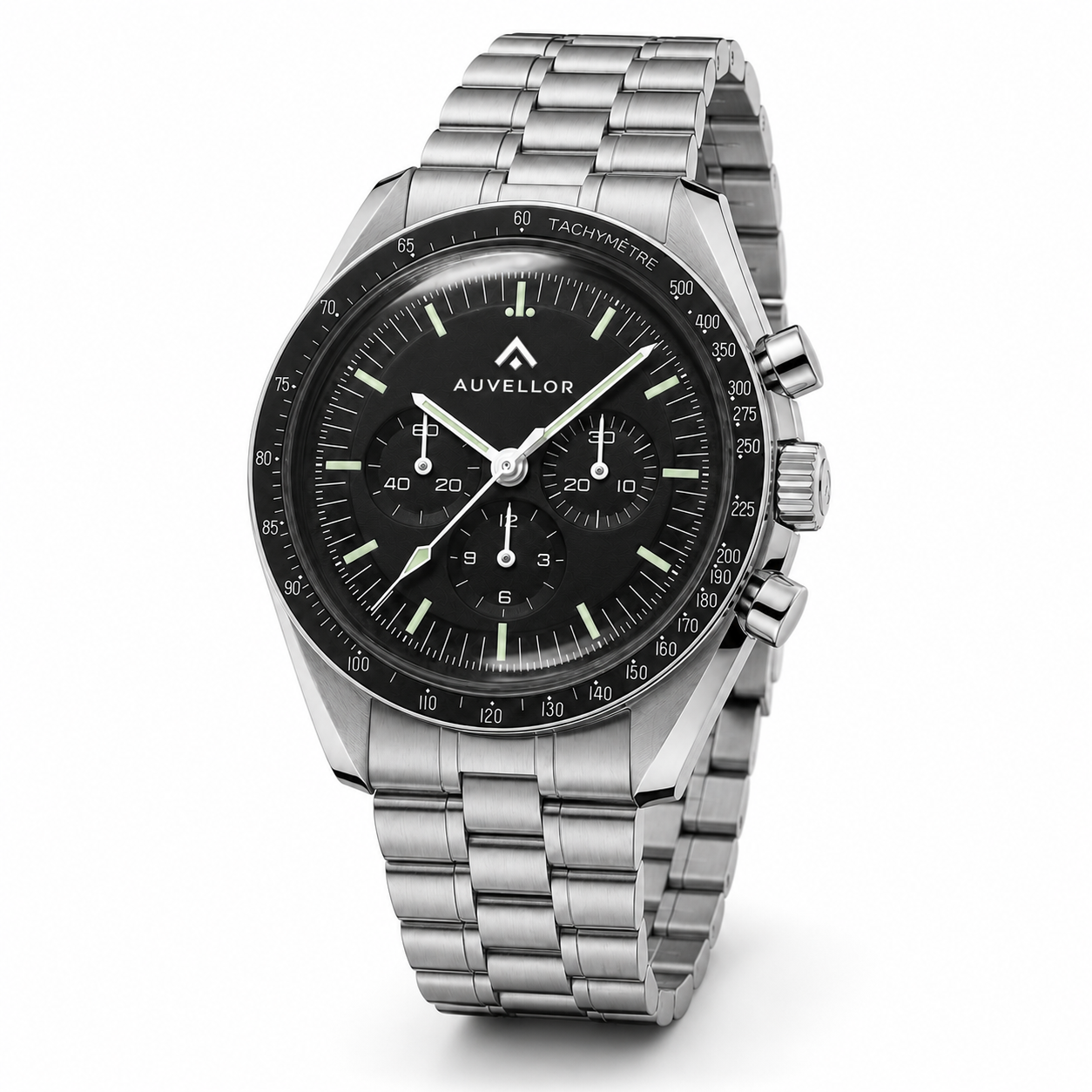 Orven Caldran – Black Multi-Register Dial