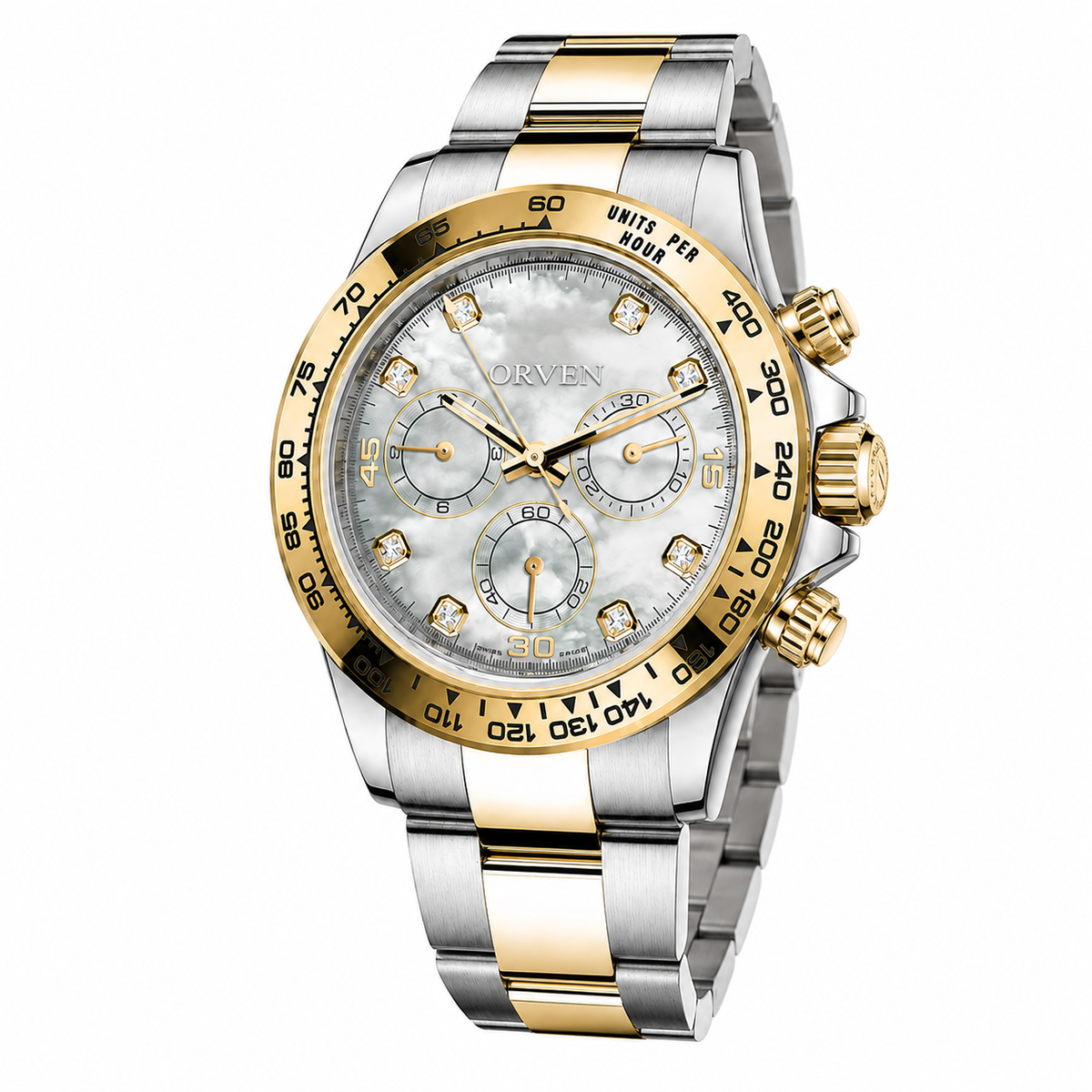 Orven Lustraven – Pearlescent White Dial